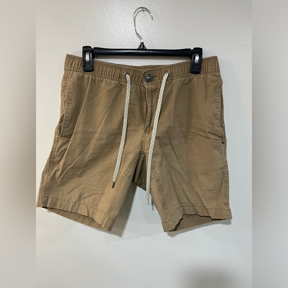 Vuori Ripstop DuraTerra Shorts Men’s M Sesame
